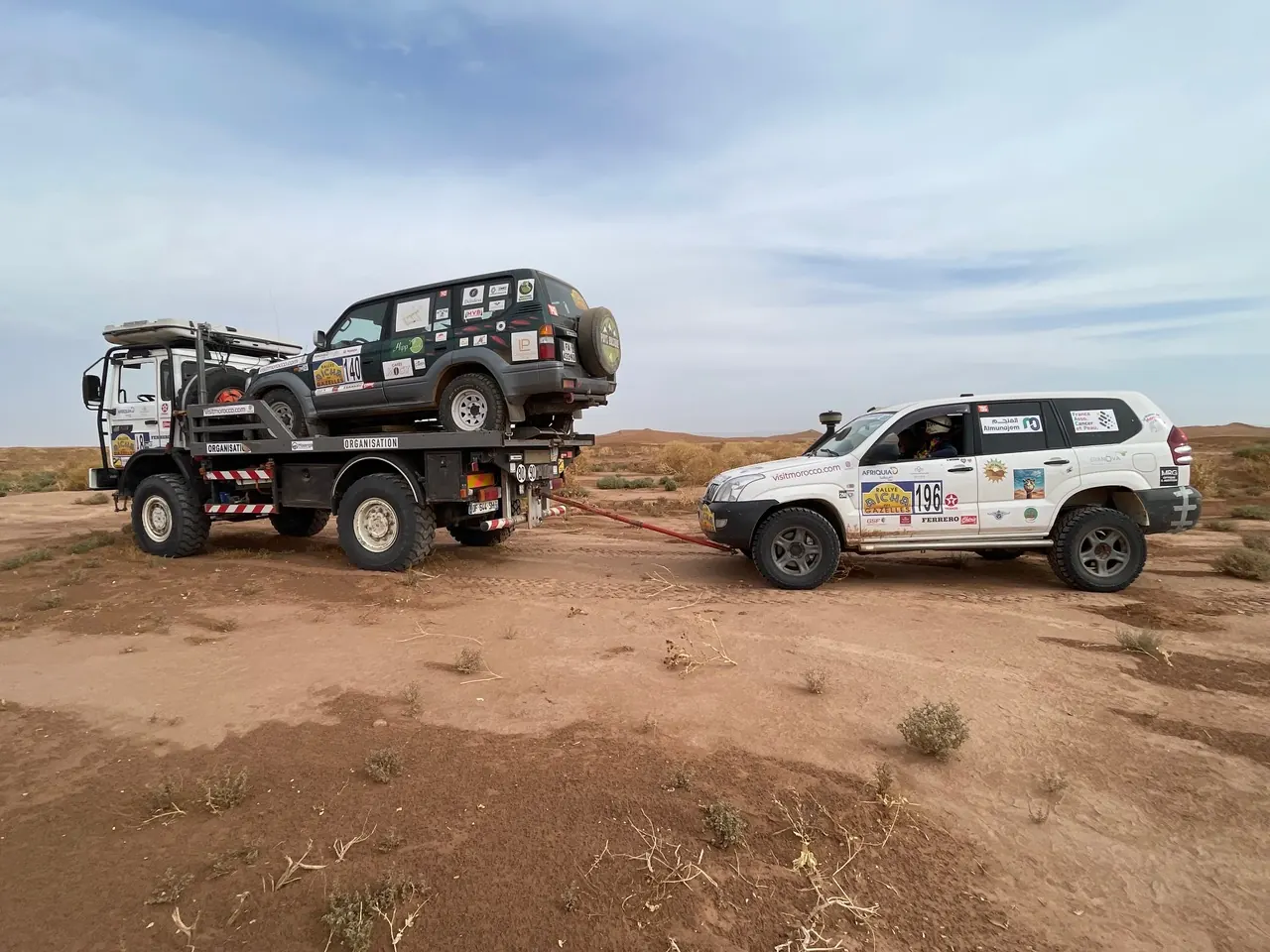 Assistance technique rallye raid